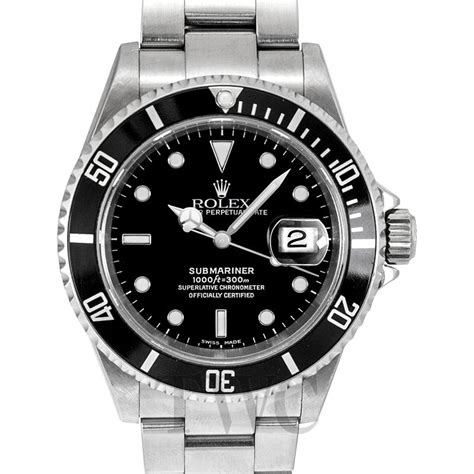 Rolex Submariner black face price